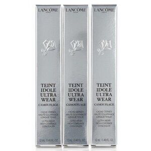 Lancome TEINT IDOLE ULTRA WEAR CAMOUFLAGE CONCEALER 465 SUEDE (C) 3‎ Pack NEW